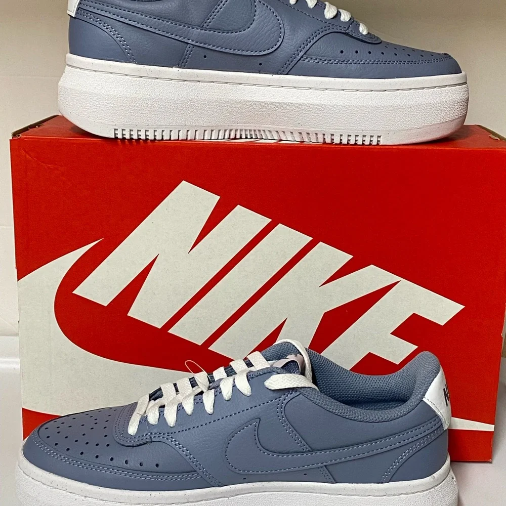 Nike Court Vision Alta / Ashen Slate Blue DM0113-400 Women's Size 11 New! - Picture 2 of 12